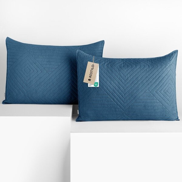 Federe decorative in set in microfibra 2 pz 50x70 cm Softa – Restilo