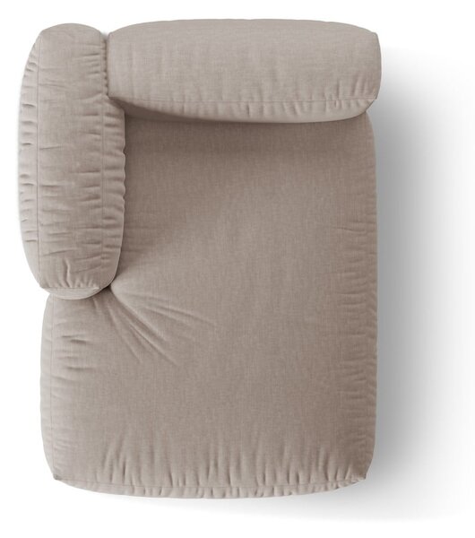 Modulo divano beige (angolo sinistro) Martina - Micadoni Home