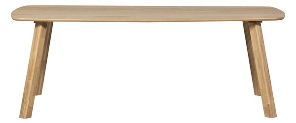 Tavolo da pranzo in rovere massiccio 100x180 cm Tablo – WOOOD