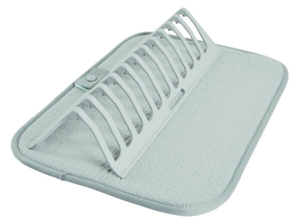 Tappetino scolapiatti azzurro in plastica 36x28 cm – Homéa