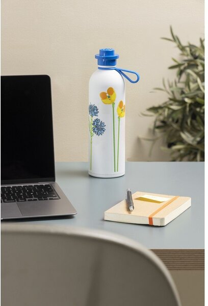 Borraccia termica bianca/blu 560 ml Meadow Flowers – LEGO®