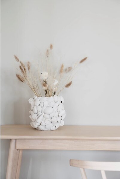 Consolle in rovere decorato in colore naturale 120x40 cm Yumi - Rowico