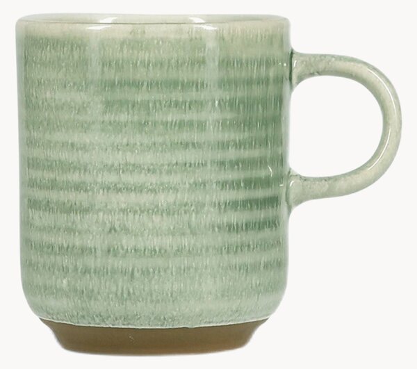 Set di 4 tazze Cameo Green