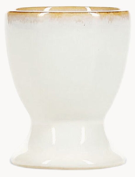 Set di 4 portauova Artisan White