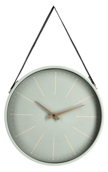 Orologio da Muro 40x6x66 cm Timeline in Legno Salvia
