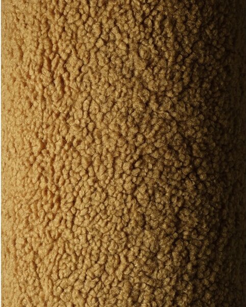 Cuscino per divano da bambini marrone con rivestimento in bouclé Bear – Wigiwama