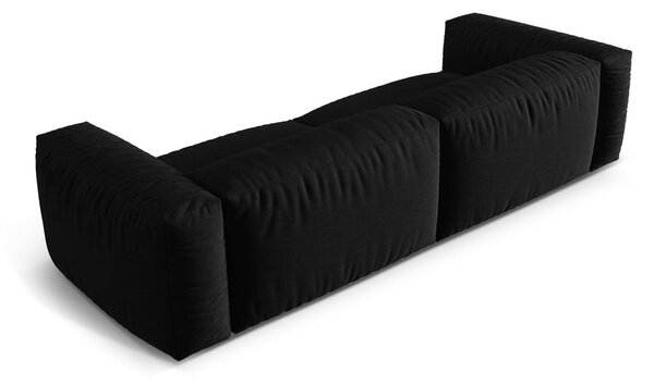 Divano componibile nero 320 cm Martina - Micadoni Home