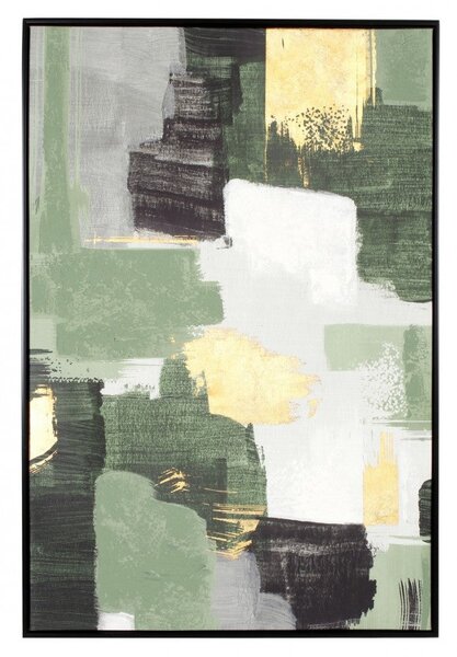 Quadro con Cornice 82,6x4,3x122,6 cm Abstract in Tela