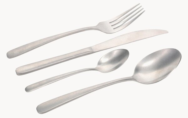 Set di 16 posate in acciaio inossidabile Aura, 4 persone