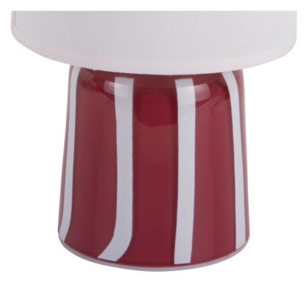 Lampada da tavolo LED rossa in metallo (altezza totale 20 cm) Verano LED – Leitmotiv