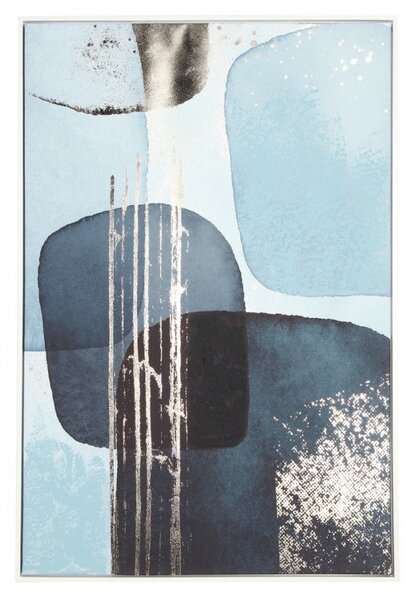 Quadro con Cornice 82,6x4,3x122,6 cm Abstract in Tela