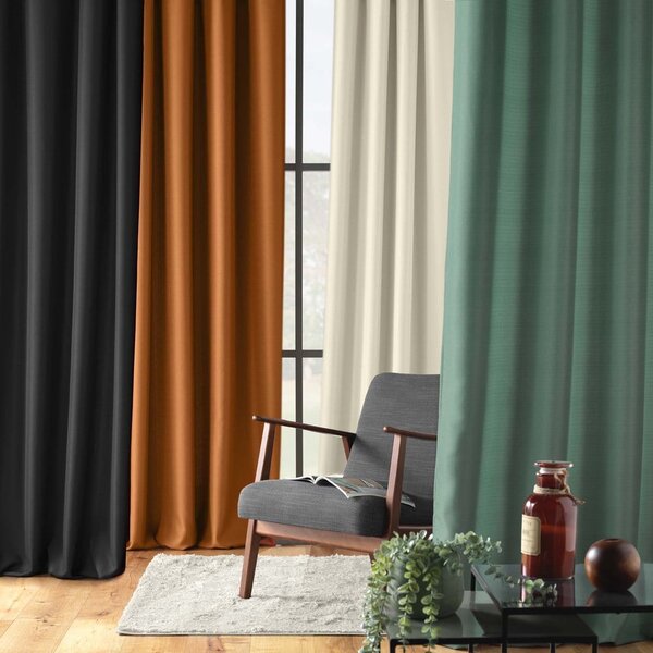 Tenda verde 140x280 cm Soline – douceur d'intérieur