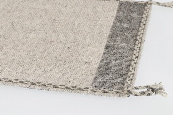 Tappeto 200x300 cm Chathu in Tessuto Beige