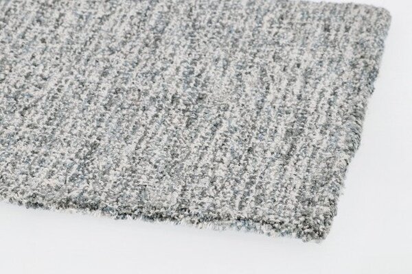 Tappeto 160x230 cm Hansi in Tessuto Beige-Grigio-Azzur