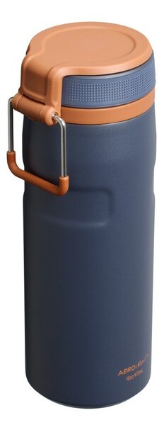 Borraccia termica blu scuro in acciaio inox 470 ml IceFlow™ Bottle Twist Flip Twilight – Stanley