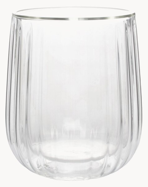 Set di 2 bicchieri in vetro borosilicato Tokio