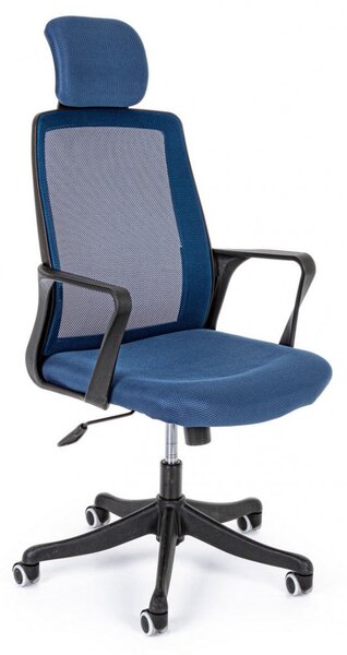 Sedia Ufficio 59x63,5x114 cm Laurent in Tessuto
