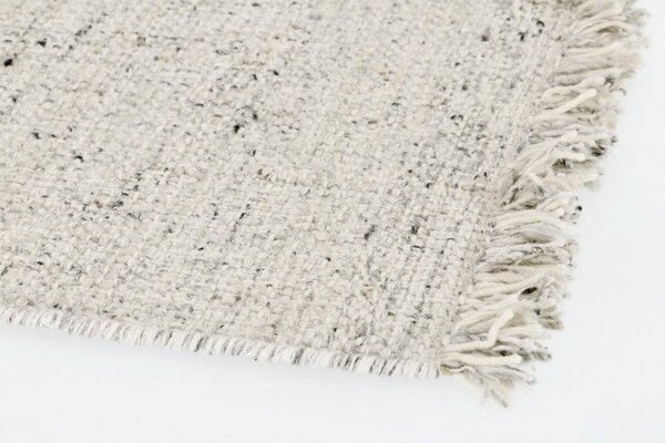 Tappeto 160x230 cm Senuri in Tessuto Beige