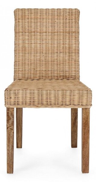 Sedia 47x55x87 cm Analuz in Rattan