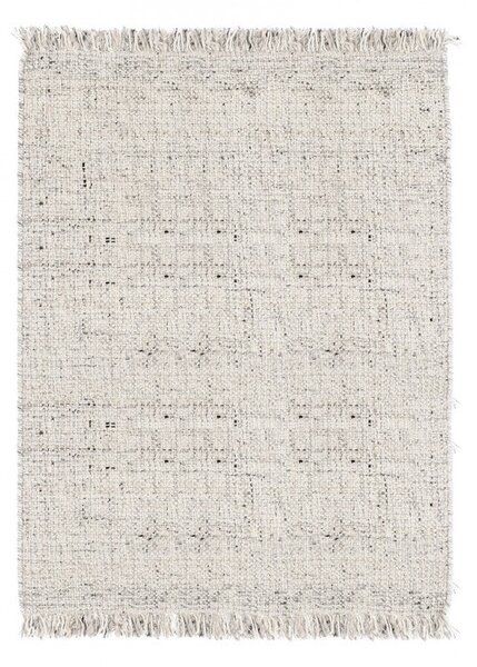 Tappeto 140x200 cm Senuri in Tessuto Beige