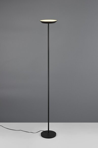 Lampada da terra nera (altezza totale 178 cm) Specter – Reality