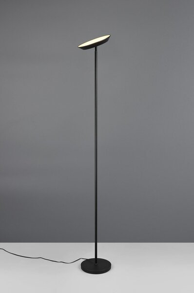 Lampada da terra nera (altezza totale 178 cm) Specter – Reality