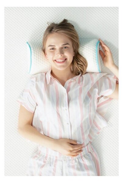Cuscino ergonomico con imbottitura in memory foam 18x42 cm – Mila Home