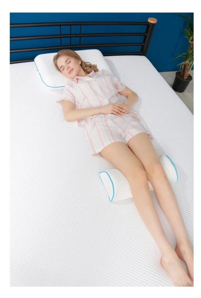 Cuscino ergonomico con imbottitura in memory foam 18x42 cm – Mila Home