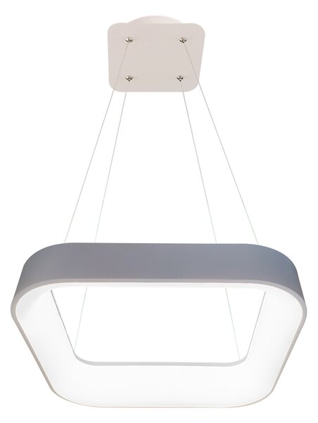 Ecolite Grey apparecchio a sospensione LED quadrato 40W con DO WMKL02S-40W/LED-SED