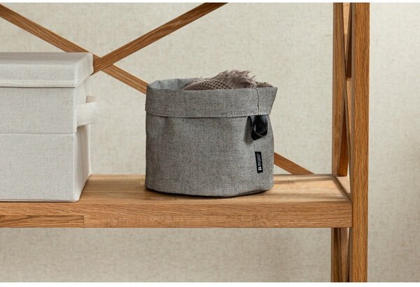 Cesto in tessuto ø 20x20 cm Soft Storage Round – Bigso