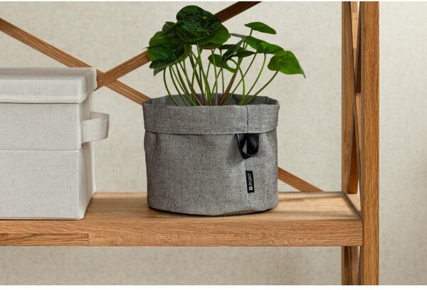 Cesto in tessuto ø 20x20 cm Soft Storage Round – Bigso