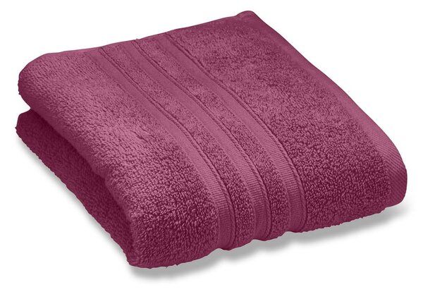 Asciugamano tipo terry rosa scuro in cotone 50x85 cm Zero Twist – Catherine Lansfield