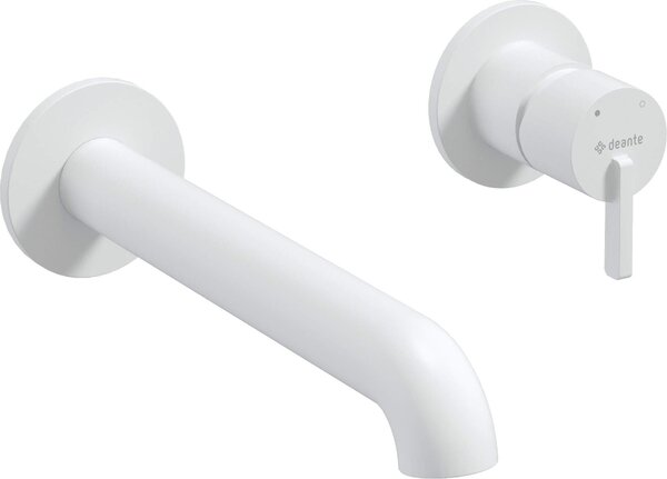 Concealed washbasin mixer