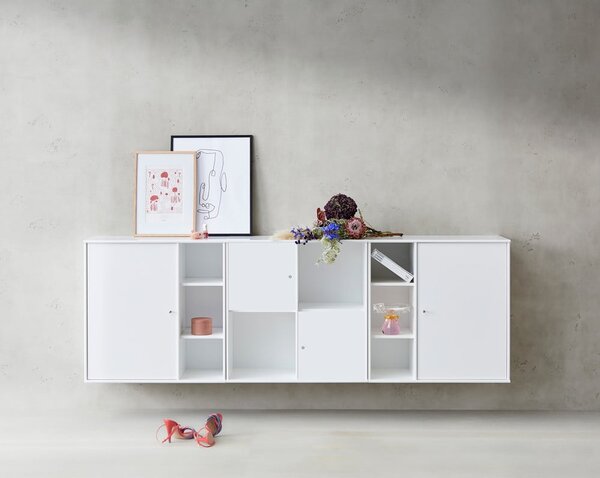 Anta bianca per scaffalatura modulare 2 pezzi 32x33 cm Mistral Kubus - Hammel Furniture