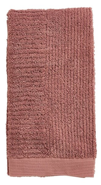 Asciugamano tipo terry rosso in cotone 50x100 cm Classic – Zone