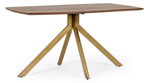 Tavolo Rettangolare Fisso 150x90x76 cm Sherman in Legno
