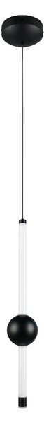 Lampadario LED nero opaco con intensità regolabile Melita – Trio