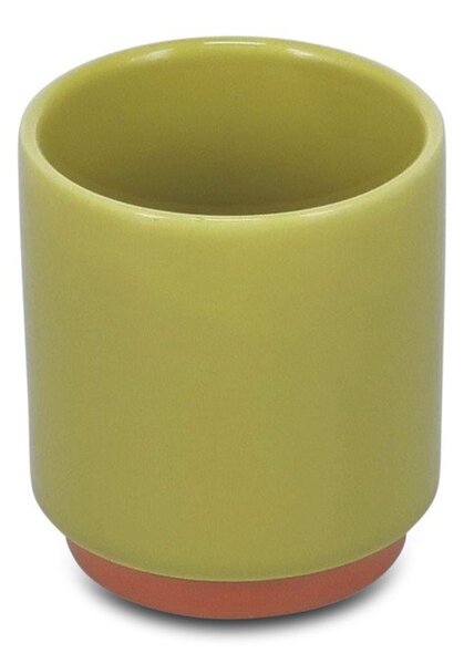 Tazzina verde/arancione in gres 270 ml Duo – ONA