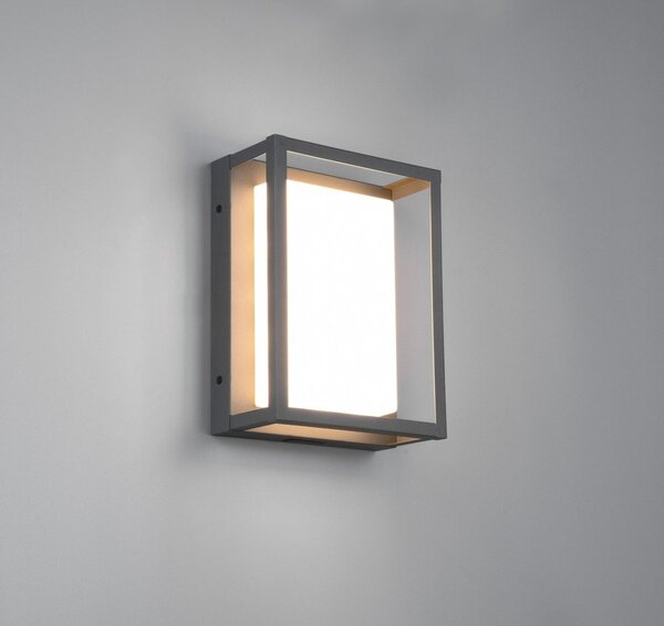 Lampada da parete per esterni a LED (altezza 24 cm) Witham - Trio