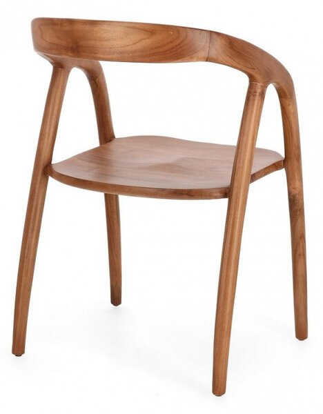 Set 2 Sedie 54,5x56x76,5 cm Yves in Legno