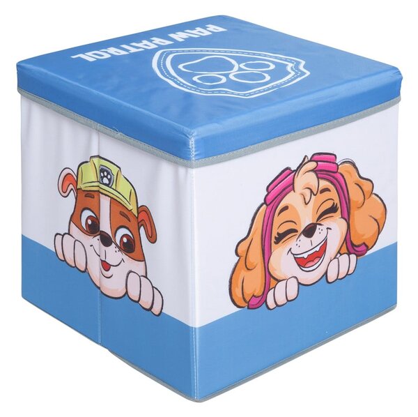 Organizer per giochi da bambino in tessuto 30x30x30 cm Paw Patrol – Roba