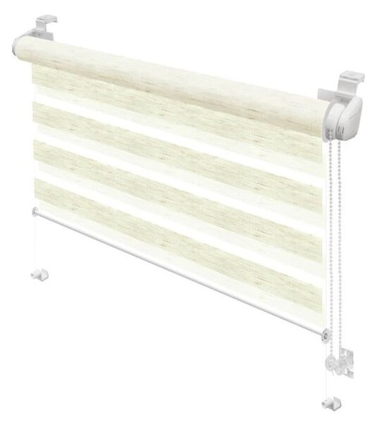 Tenda a pacchetto giorno/notte di colore naturale 57x150 cm Zebra Silvalin – Gardinia