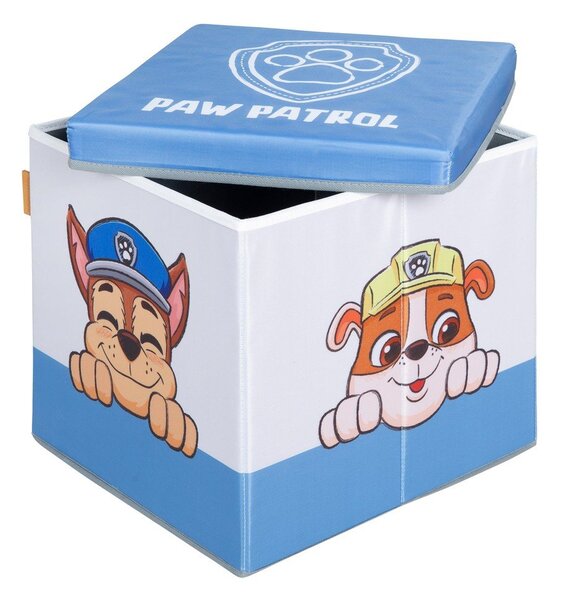 Organizer per giochi da bambino in tessuto 30x30x30 cm Paw Patrol – Roba