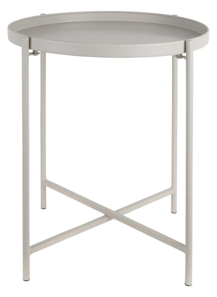 Tavolino rotondo in metallo ø 40 cm Meseta – Leitmotiv