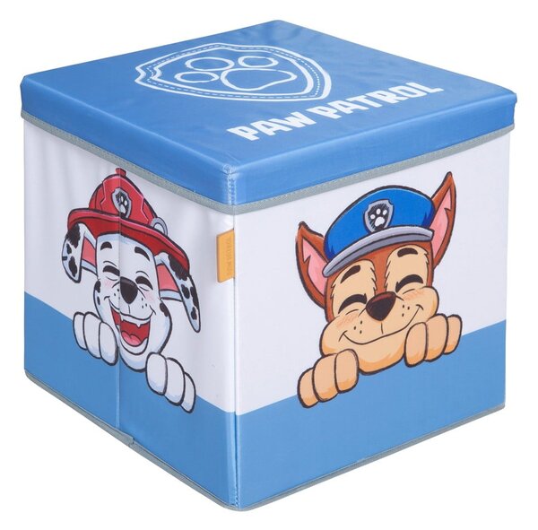 Organizer per giochi da bambino in tessuto 30x30x30 cm Paw Patrol – Roba