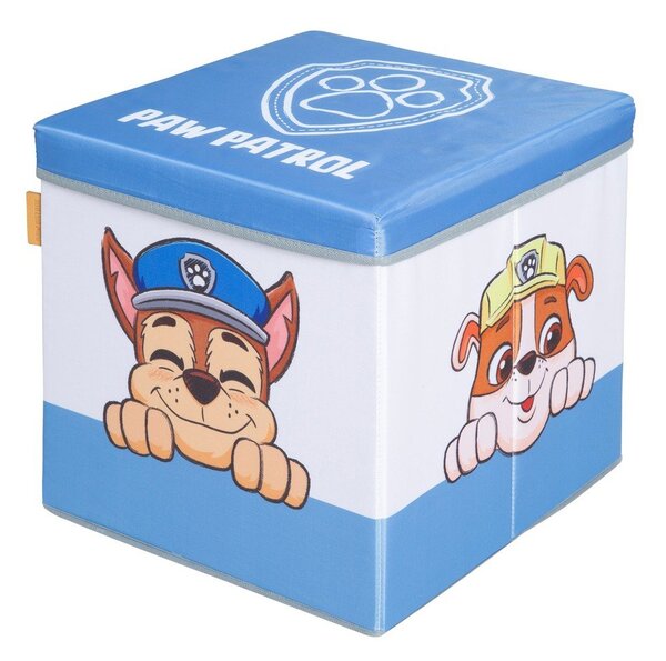 Organizer per giochi da bambino in tessuto 30x30x30 cm Paw Patrol – Roba