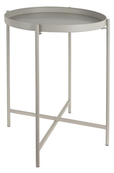 Tavolino rotondo in metallo ø 40 cm Meseta – Leitmotiv