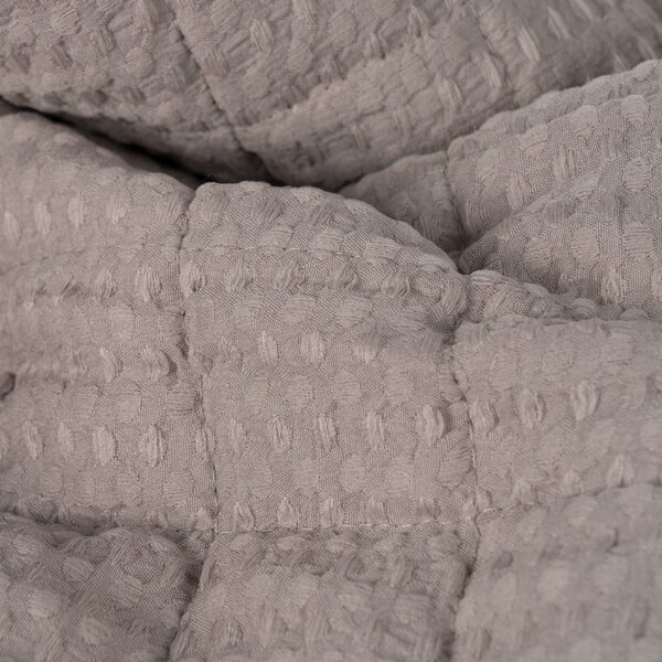 Copriletto beige con rivestimento trapuntato 180x260 cm – Ixia