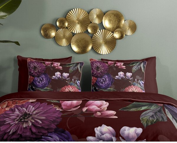 Biancheria da letto singola in cotone biologico Gerbera, 140 x 220 cm Organic - Descanso