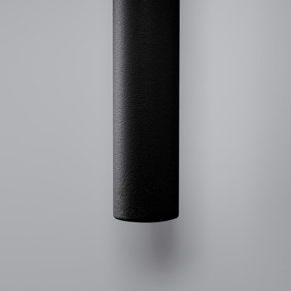 Lampada da parete nera ø 2,5 cm Fideus – Sollux